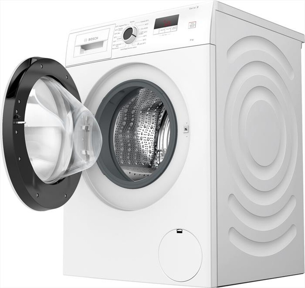 Immagine del prodotto BOSCH - Lavatrice Serie 2 WGE03200IT 8Kg 1200g/m Classe A-Bianco