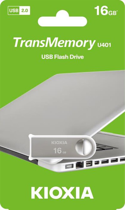 KIOXIA - CHIAVETTA USB U401 OWAHRI 2.0 16GB-Grigio