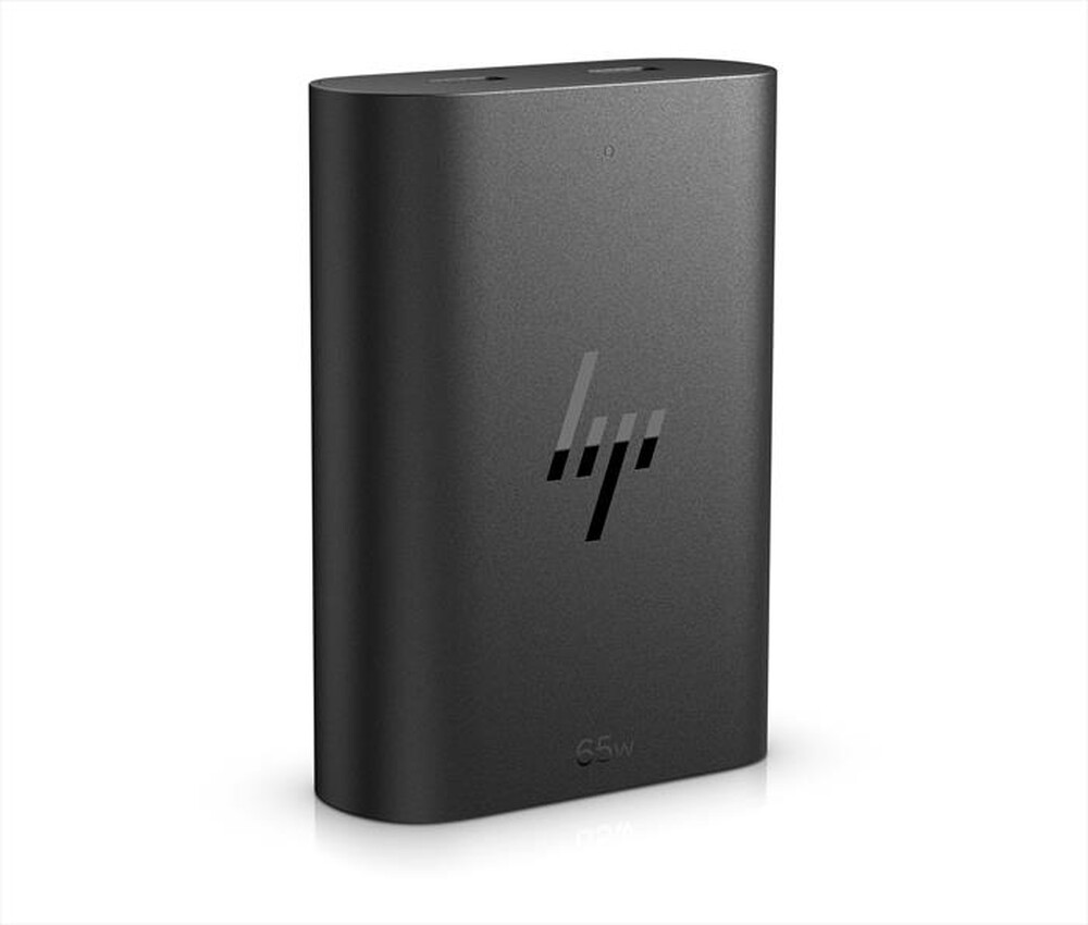 "HP - CARICABATTERIE USB-C GAN DA 65W-Nero"
