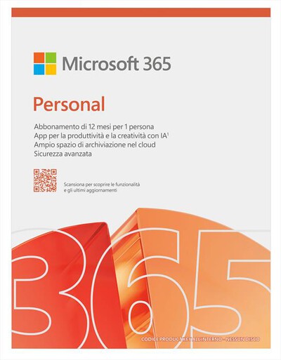 MICROSOFT - 365 PERSONAL 12M