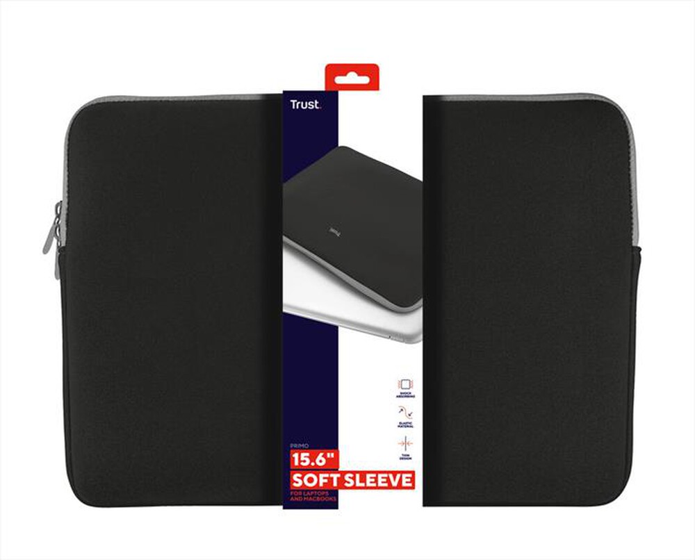 Immagine del prodotto TRUST - PRIMO 15.6" SLEEVE BLK-Black