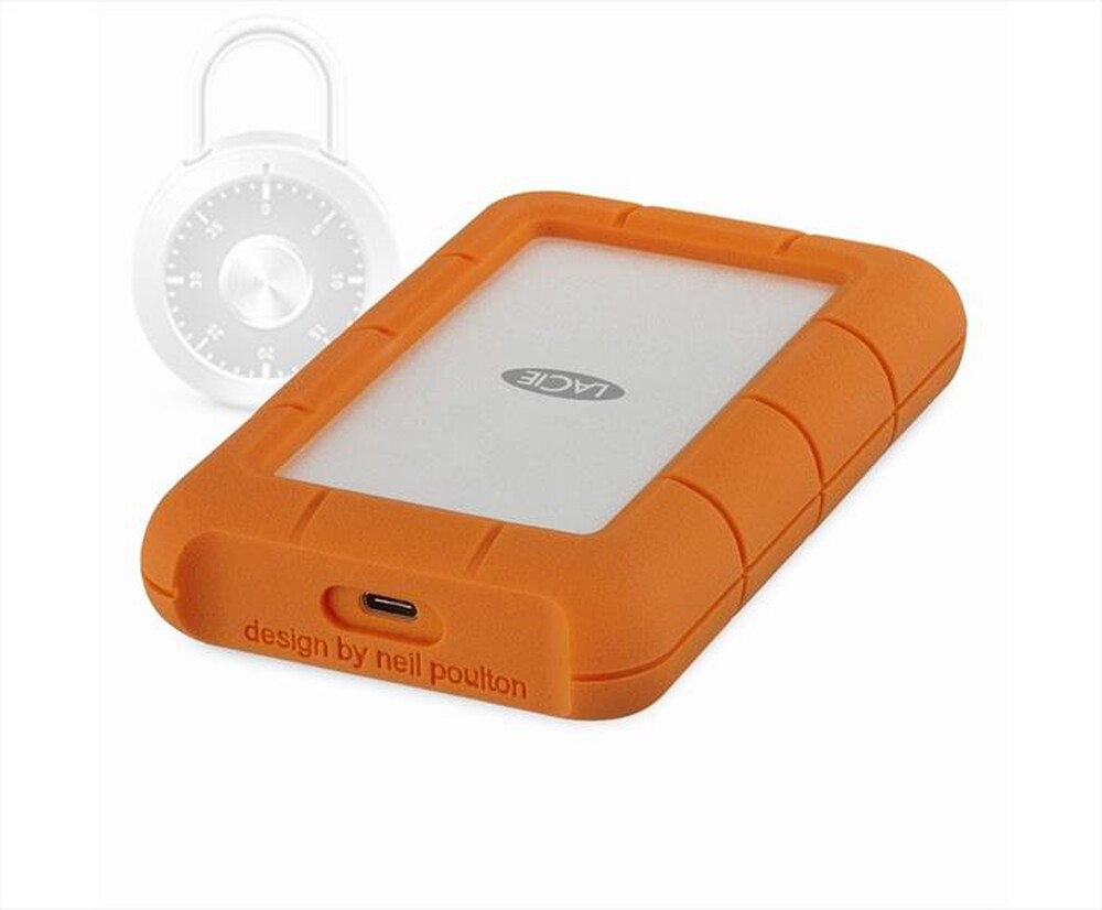 "LACIE - 2TB RUGGED SECURE USB 3.1 TYPE C W/RESCUE"