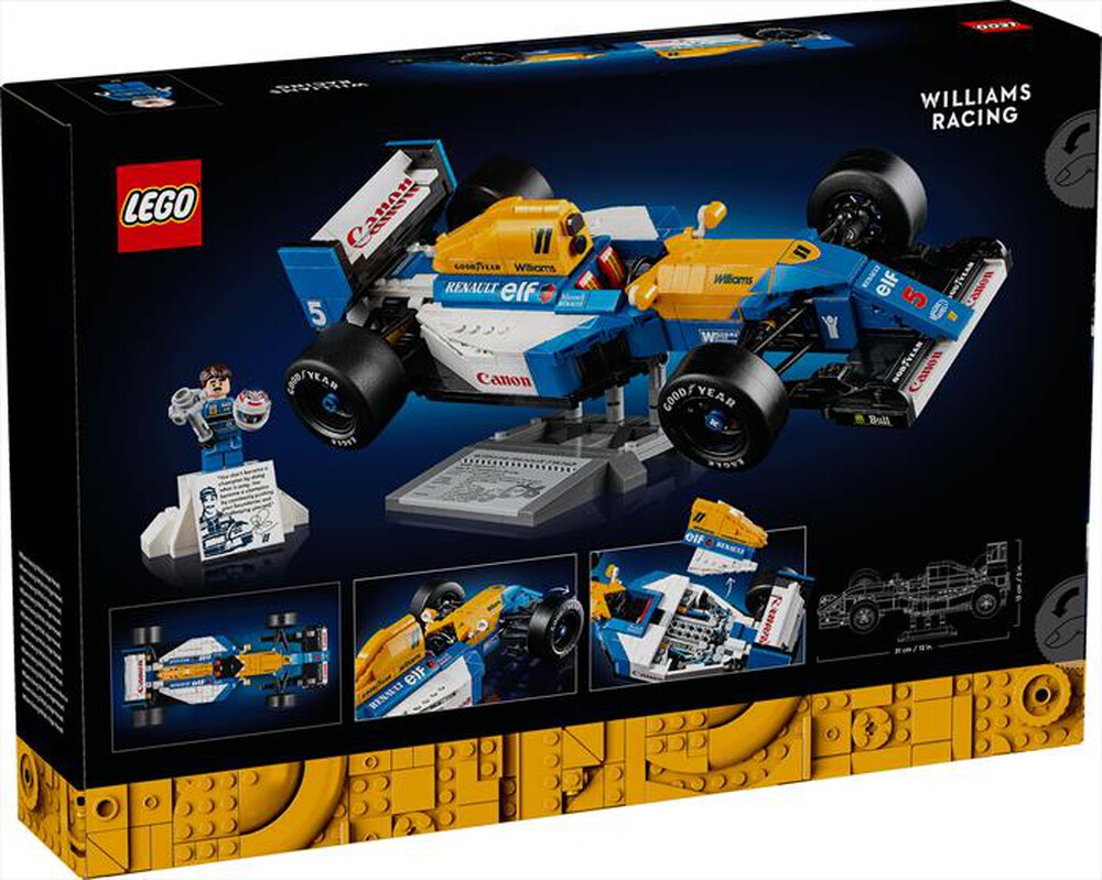 Immagine del prodotto LEGO - ICONS Williams Racing FW14B e Nigel Mansell 10353