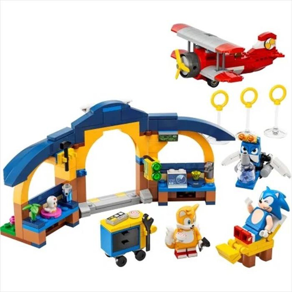 "LEGO - SONIC Laboratorio di Tails e Aereo Tornado - 76991-Multicolore"