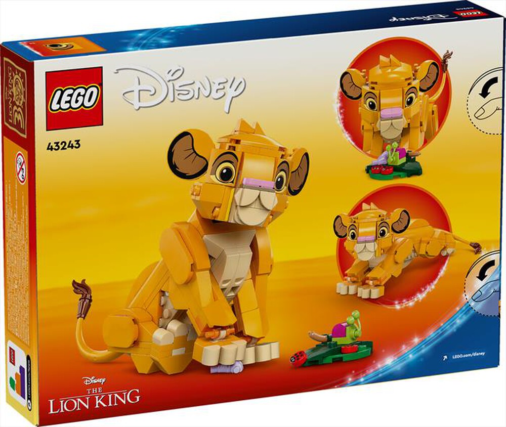 Immagine del prodotto LEGO - DISNEY CLASSIC Simba, cucciolo del Re Leone 43243