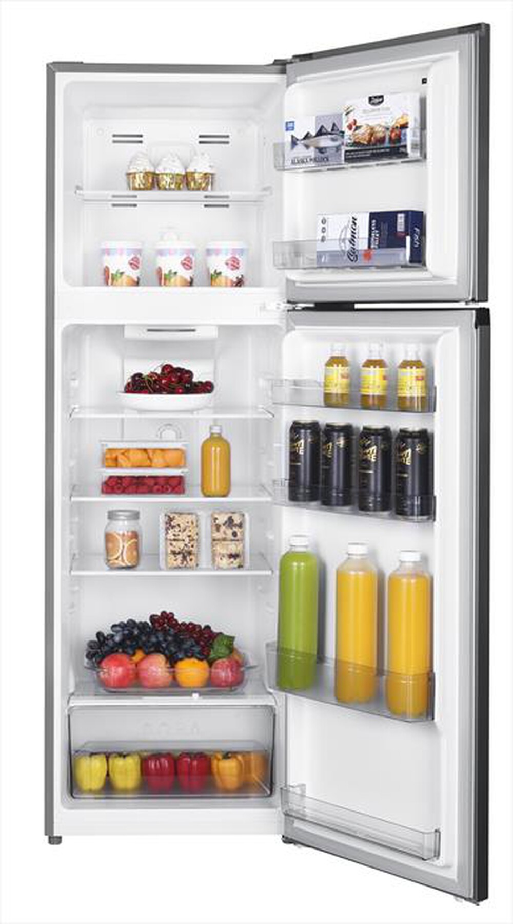 "CRANKER - Frigorifero 2 porte CRDP425NFX Classe E 248 lt-INOX"