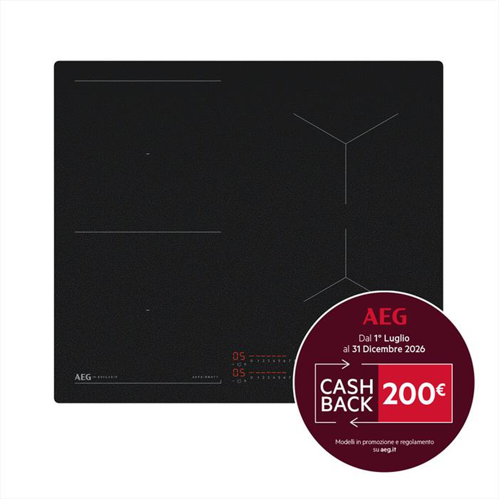 Immagine del prodotto AEG - Piano cottura induzione TI64IB3BIZ 60cm-Nero