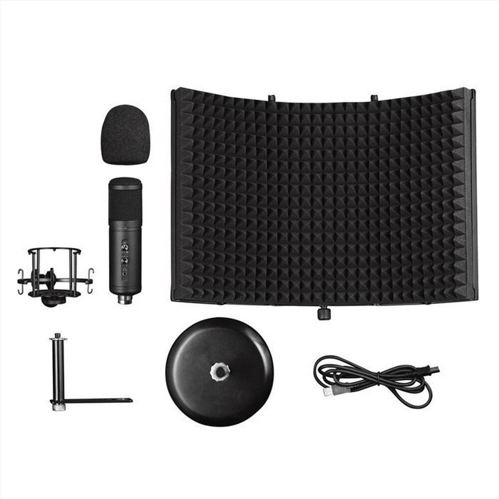 "TRUST - GXT259 RUDOX STUDIO MICROPHONE-Black"