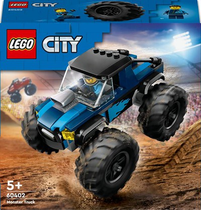 LEGO - CITY GREAT VEHICLES Monster Truck blu 60402