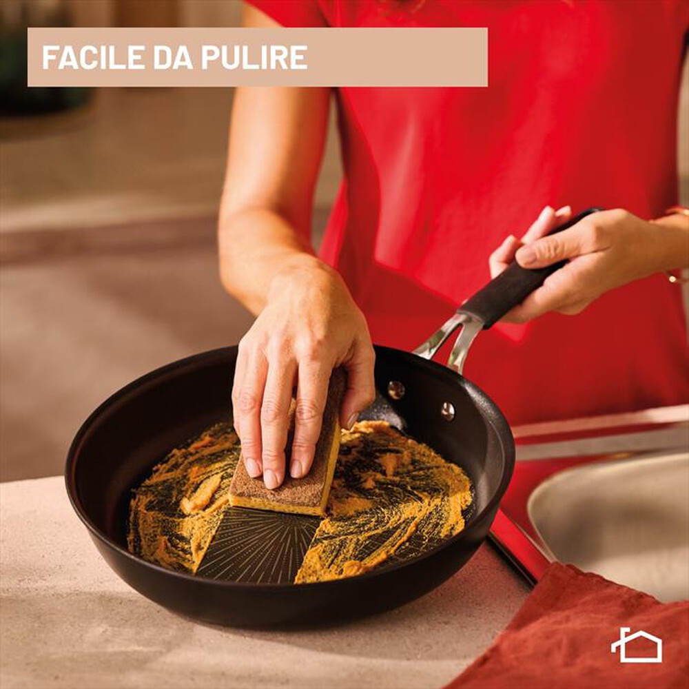 Immagine del prodotto LAGOSTINA - Bistecchiera Grill Tempra 23x27cm Alluminio-Nero
