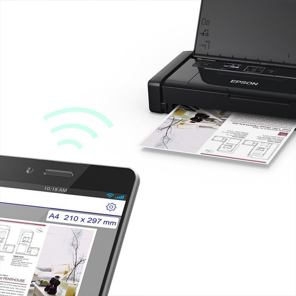 "EPSON - Stampante Inkjet WORKFORCE WF-110W"