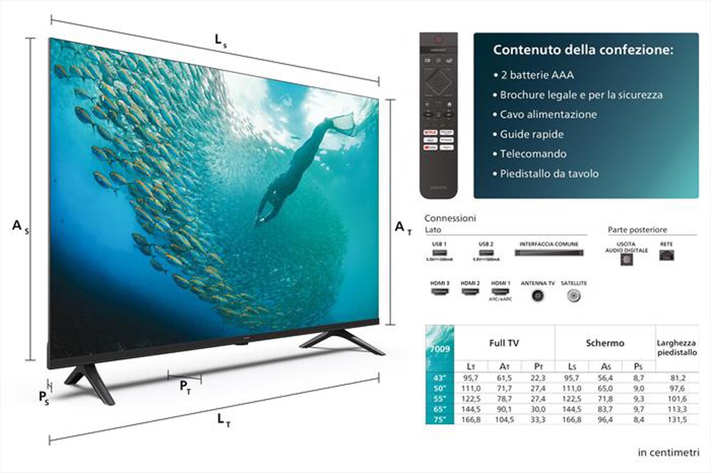 "PHILIPS - Smart TV LED UHD 4K 55\" 55PUS7009/12"