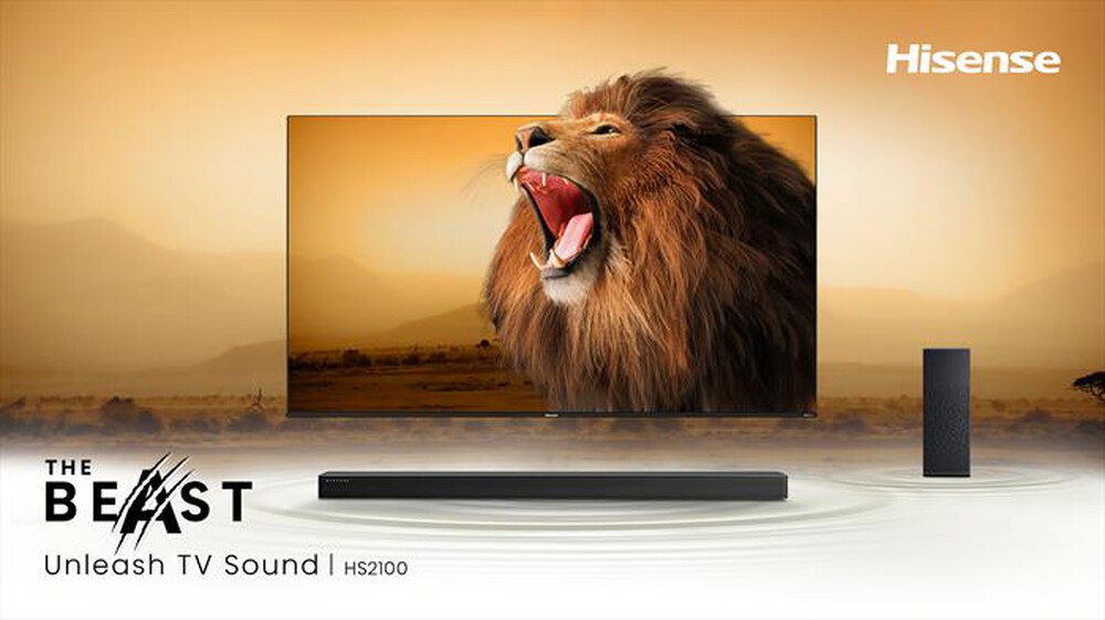 "HISENSE - Soundbar HS2100-Nero"