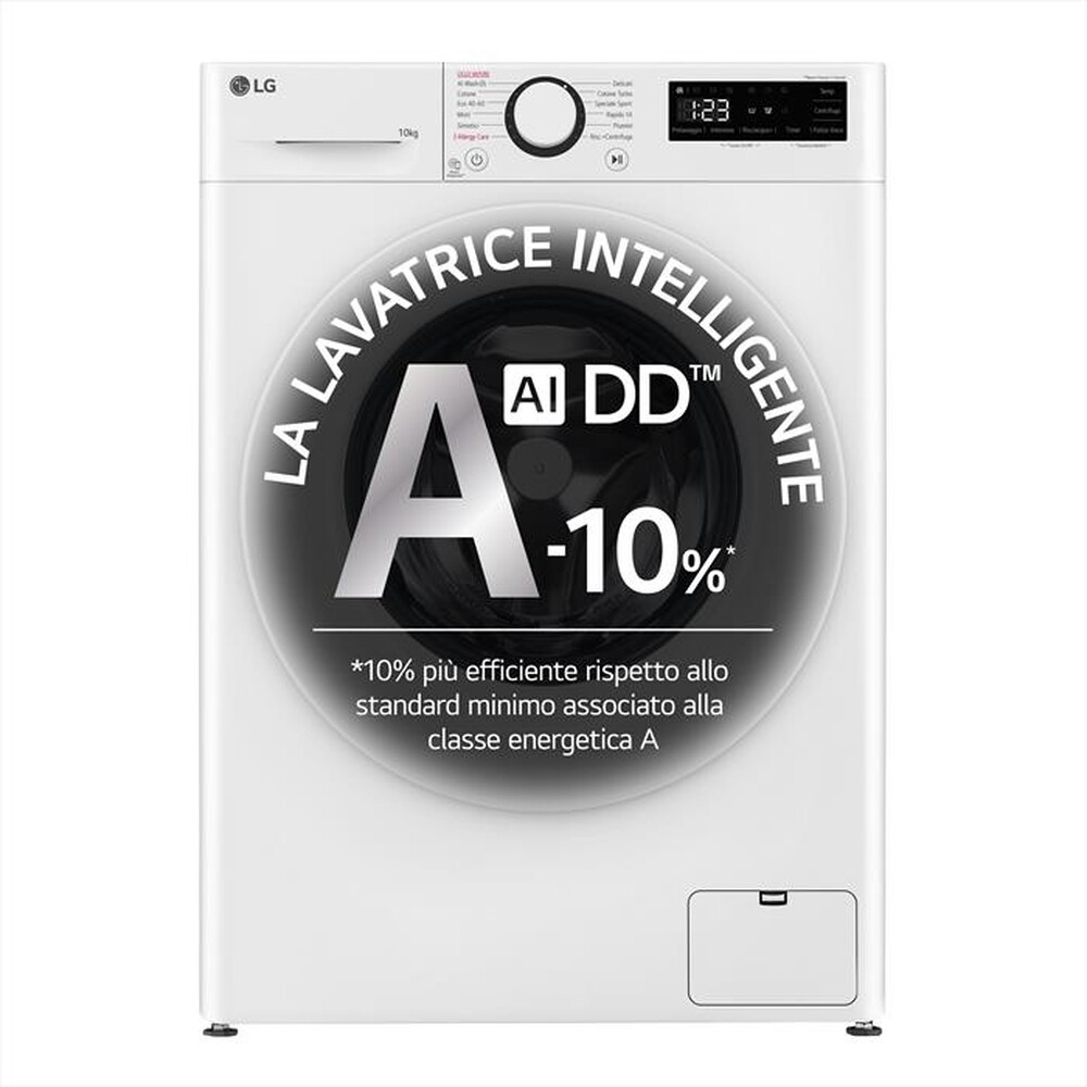 Immagine del prodotto LG - Lavatrice AI DD R3 F4R3010NSWW 10kg Classe A-Bianca