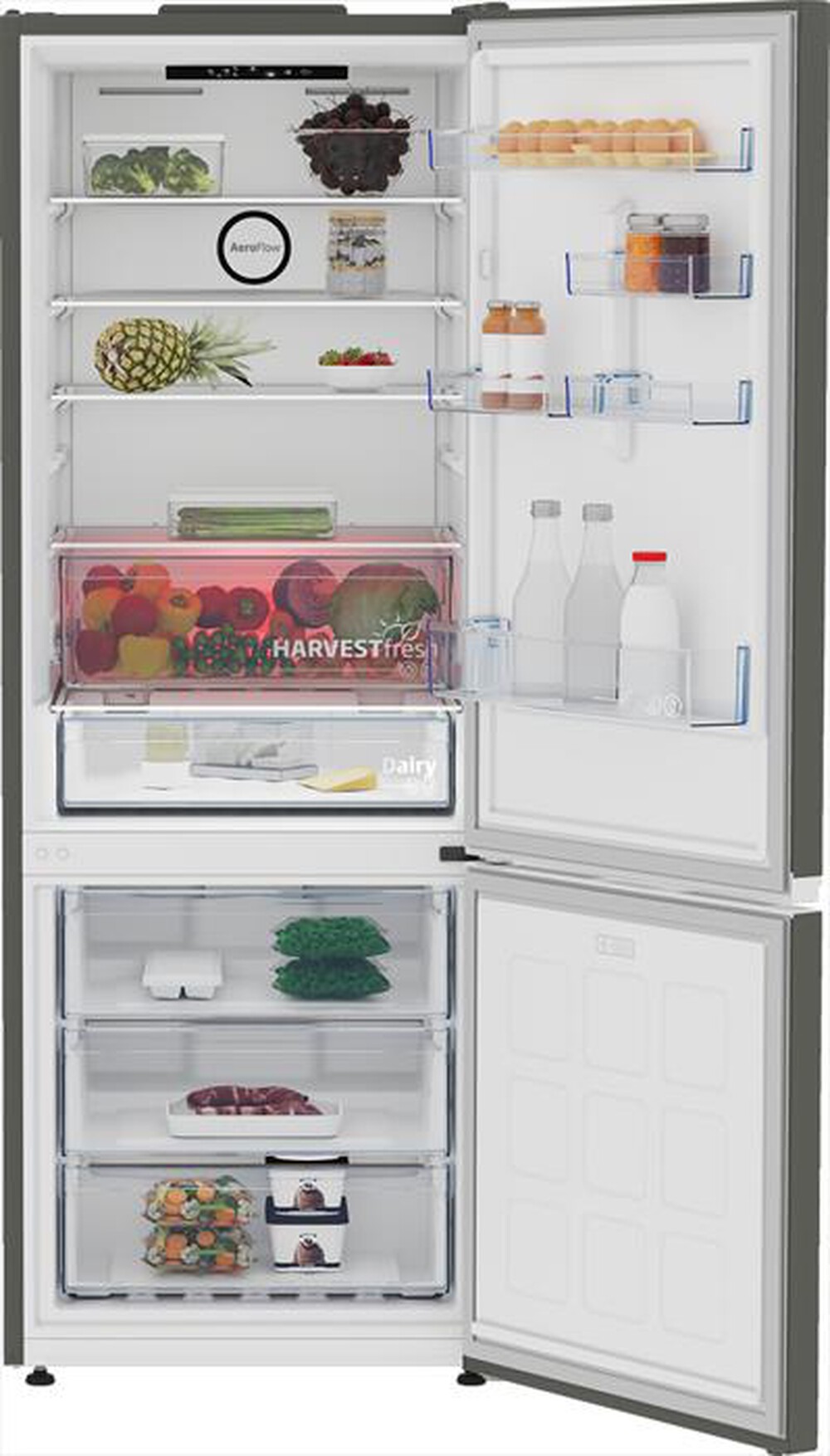 Immagine del prodotto BEKO - Frigorifero combinato B3RCNE564HG Classe E 490 lt-Grigio
