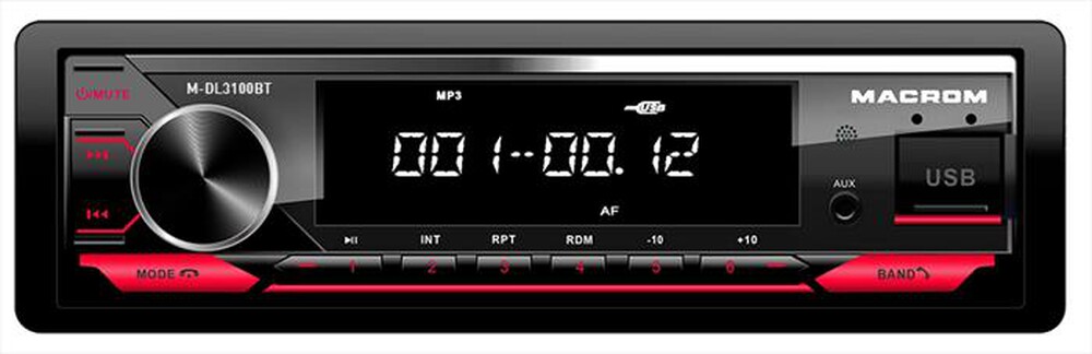 "MACROM - Car stereo M-DL3300DAB-NERO"