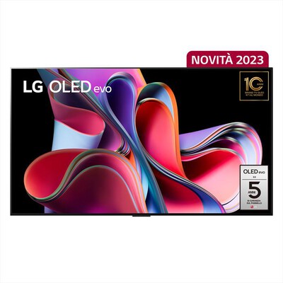 LG - Smart TV OLED UHD 4K 55" OLED55G36LA-Argento