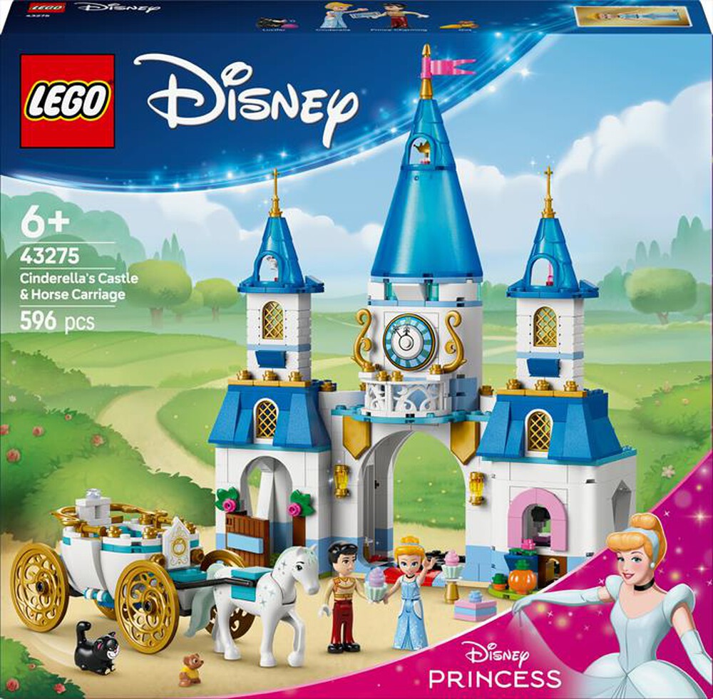 Immagine del prodotto LEGO - DISNEY Castello e carrozza di Cenerentola 43275
