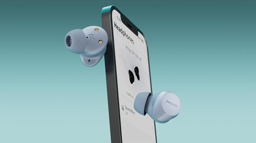 Immagine del prodotto PHILIPS - Auricolari True Wireless TAT1300LB/00-Light Blue