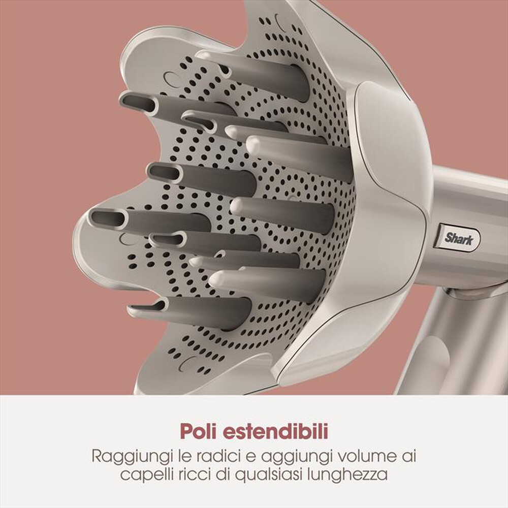Immagine del prodotto SHARK - Styler e asciugacapelli FLEXSTYLE 5 in 1 HD440SLEU-CHAMPAGNE