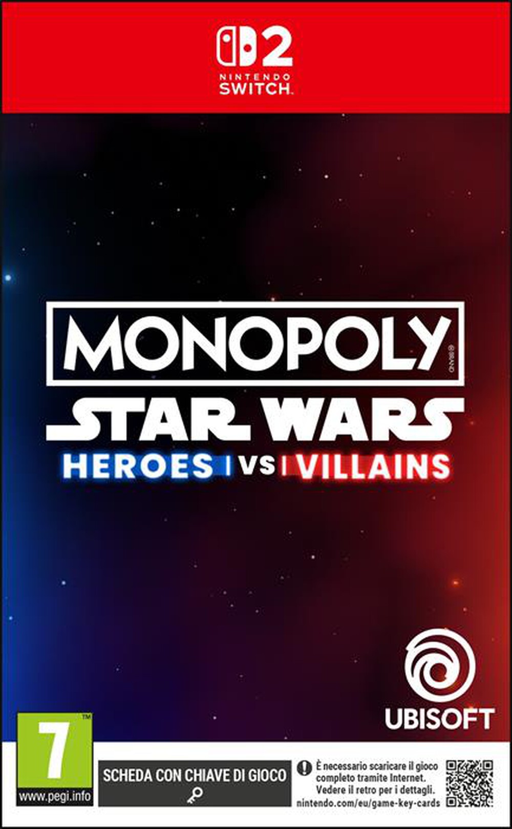 Immagine del prodotto UBISOFT - MONOPOLY: STAR WARS HEROES VS VILLAINS  NSW2-N/D