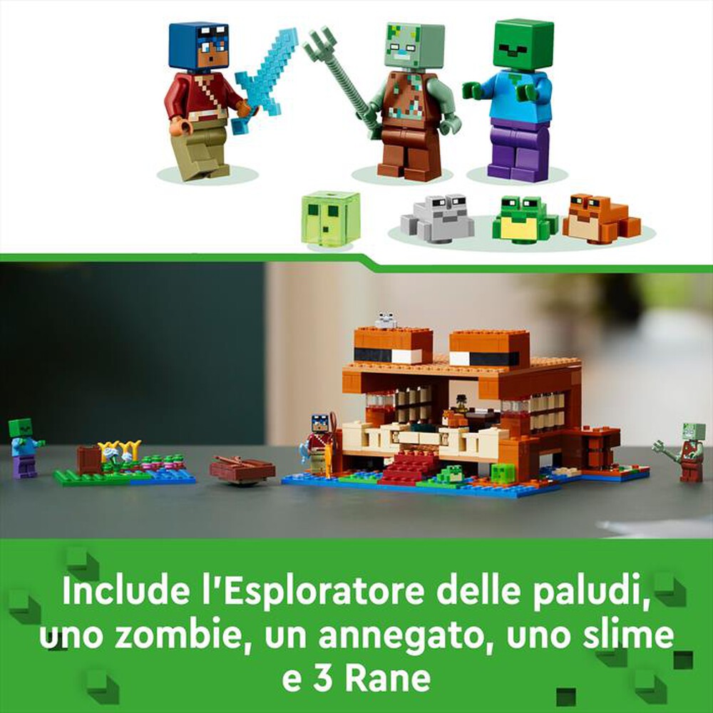 Immagine del prodotto LEGO - MINECRAFT La casa-rana 21256