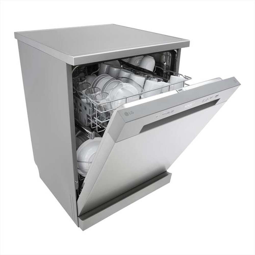"LG - Lavastoviglie QUADWASH DF141FV Classe D 14 coperti-Prime Silver"