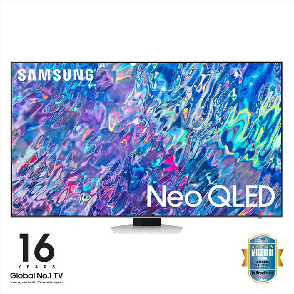 "SAMSUNG - Smart TV Neo QLED 4K 55” QE55QN85B-Bright Silver"