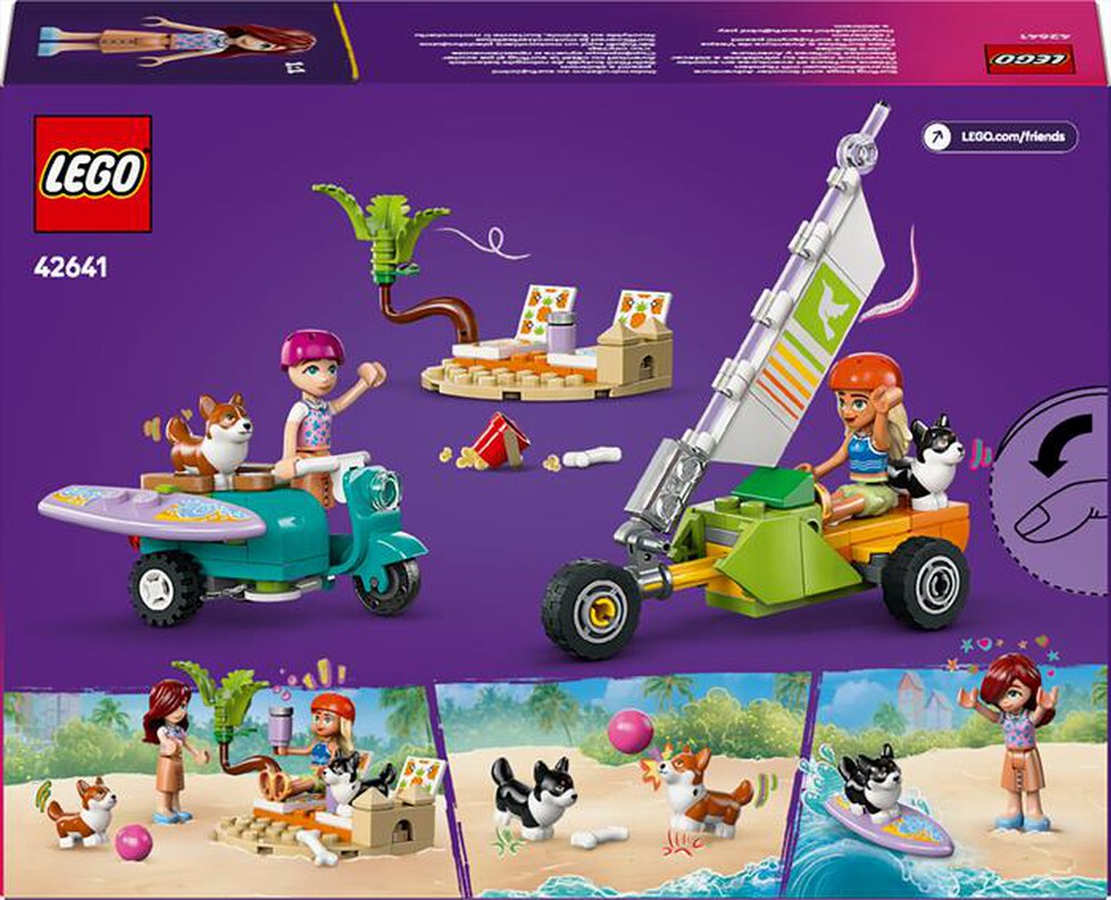 Immagine del prodotto LEGO - FRIENDS Avventure canine windskate e sidecar 42641