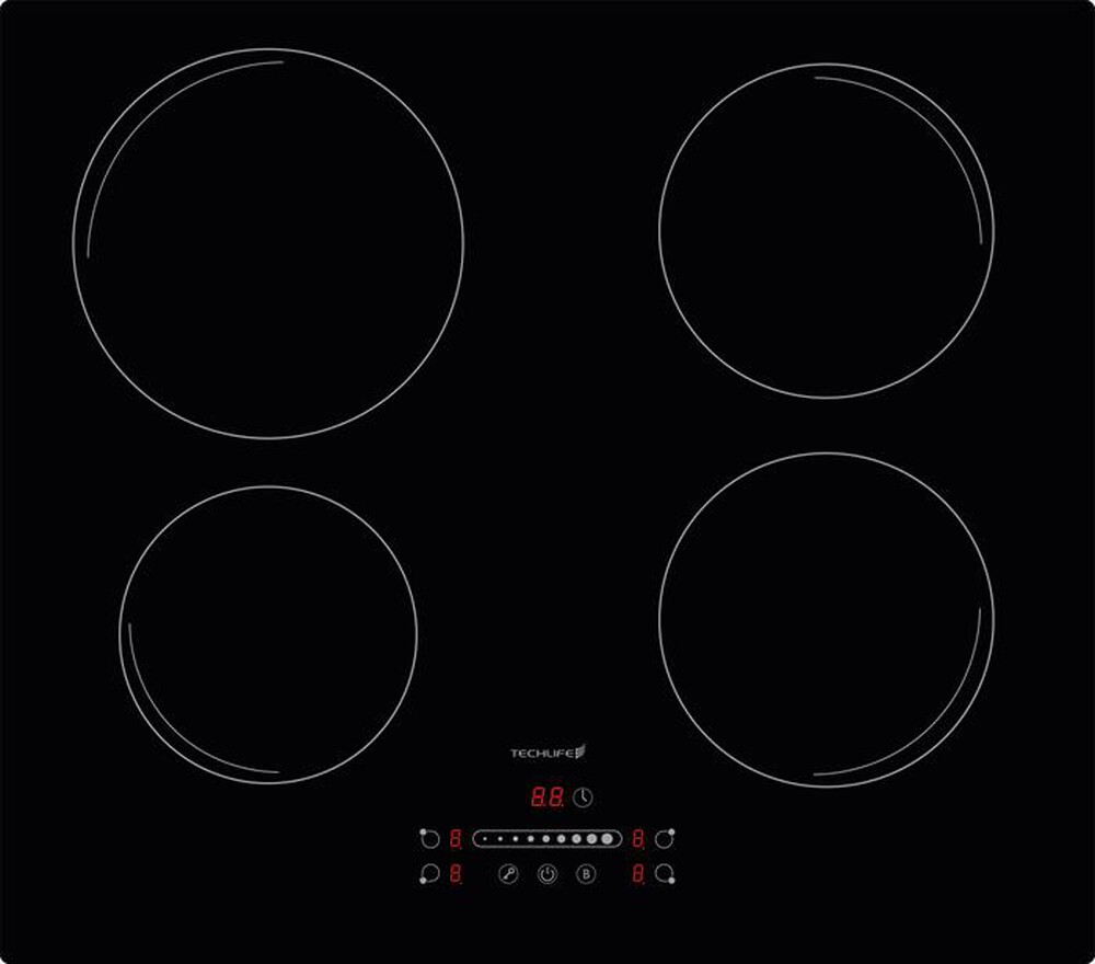 Immagine del prodotto TECHLIFE - Piano cottura elettrico TFBIPCI60 59 cm-Nero