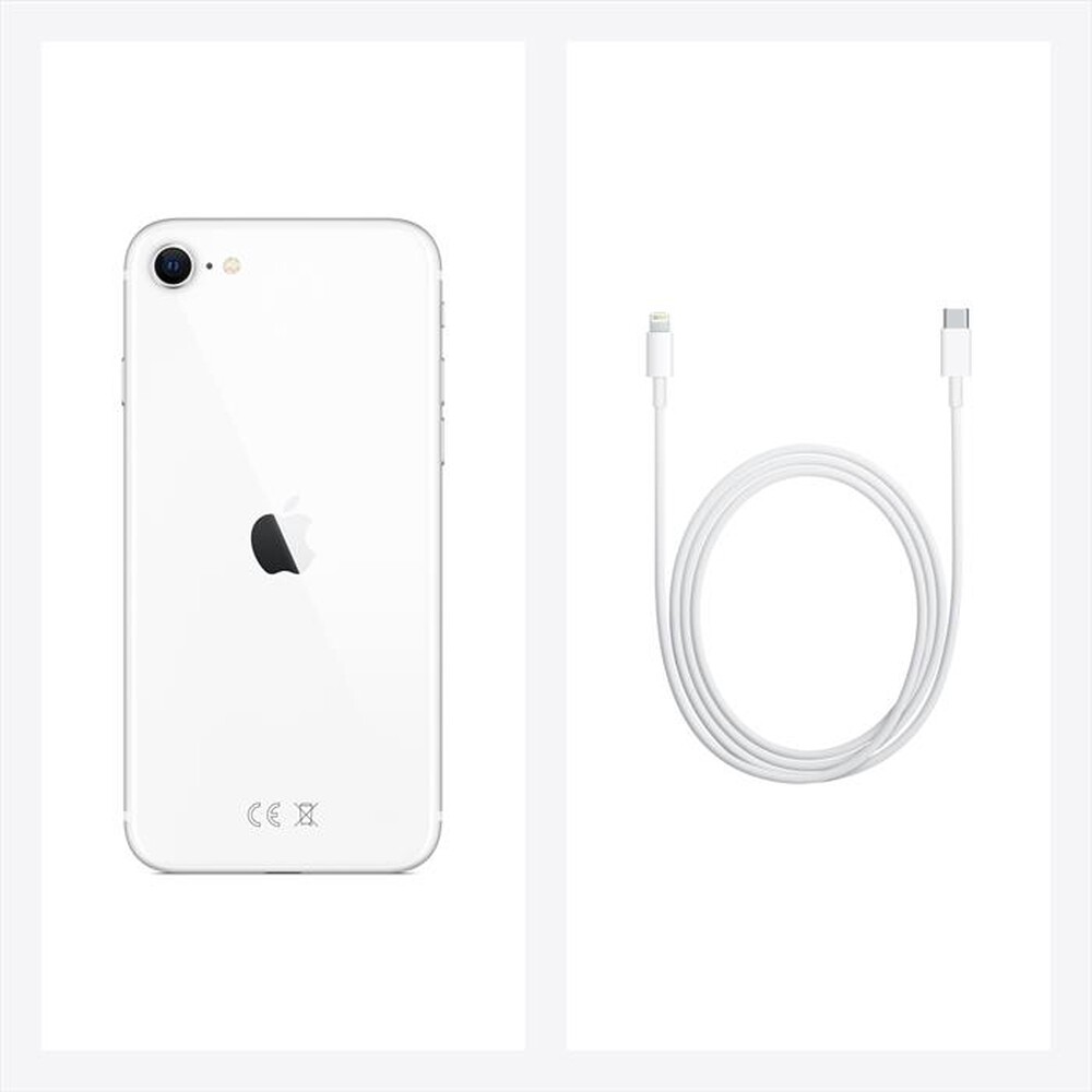 "APPLE - iPhone SE 64GB 2020 (Senza accessori)-Bianco"
