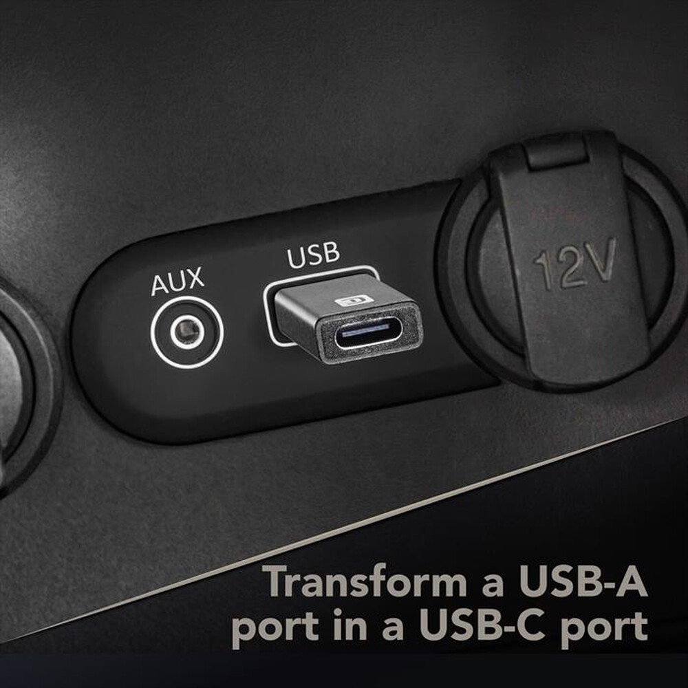 Immagine del prodotto CELLULARLINE - USBC2ACARADAPTERK Adattatore-Nero