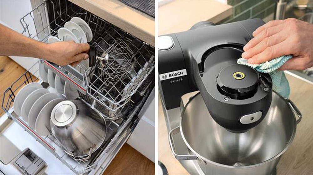 "BOSCH - Kitchen machine MUMS6ZS34-Black,Stainless steel"