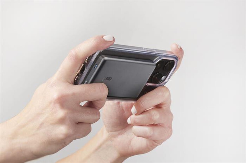 "CELLULARLINE - Power Bank PBMAGSLIM10000WIRD-Grigio"