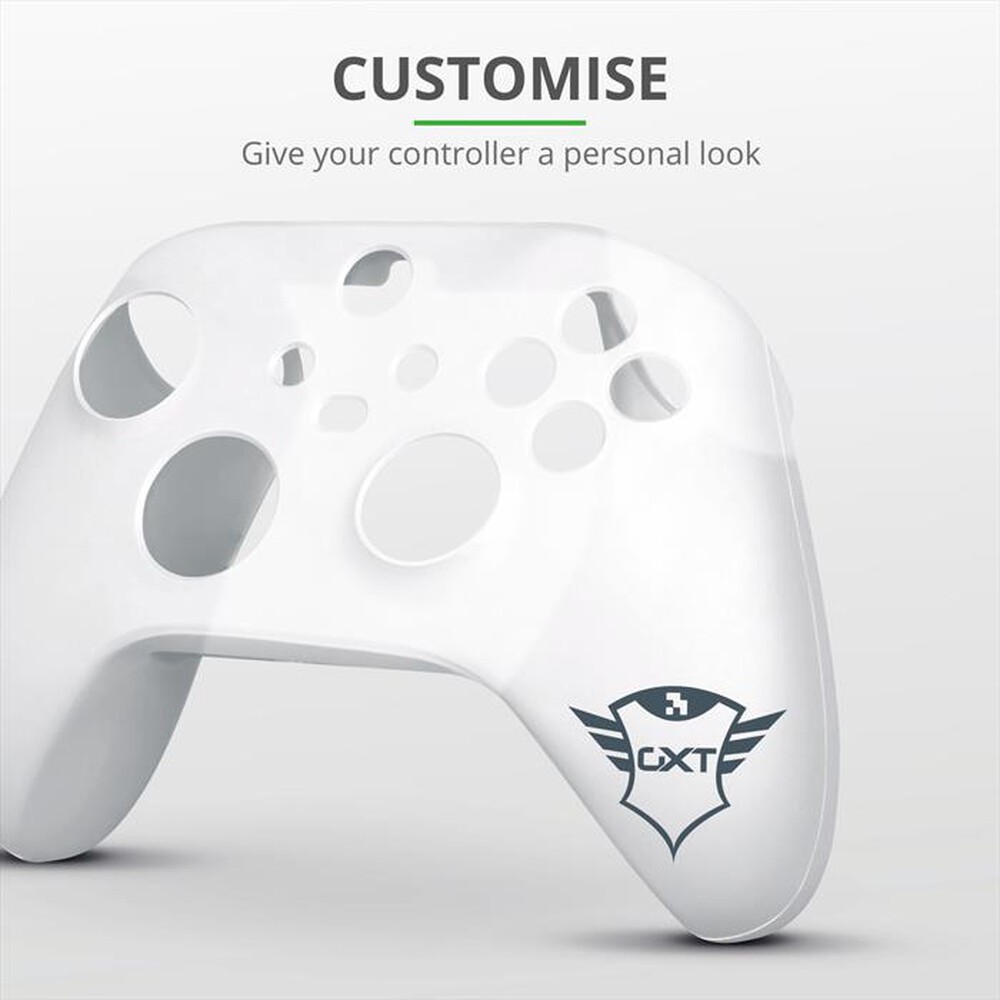 "TRUST - GXT749 CONTROLLER SKIN XBOX-TRANS-Transparent"
