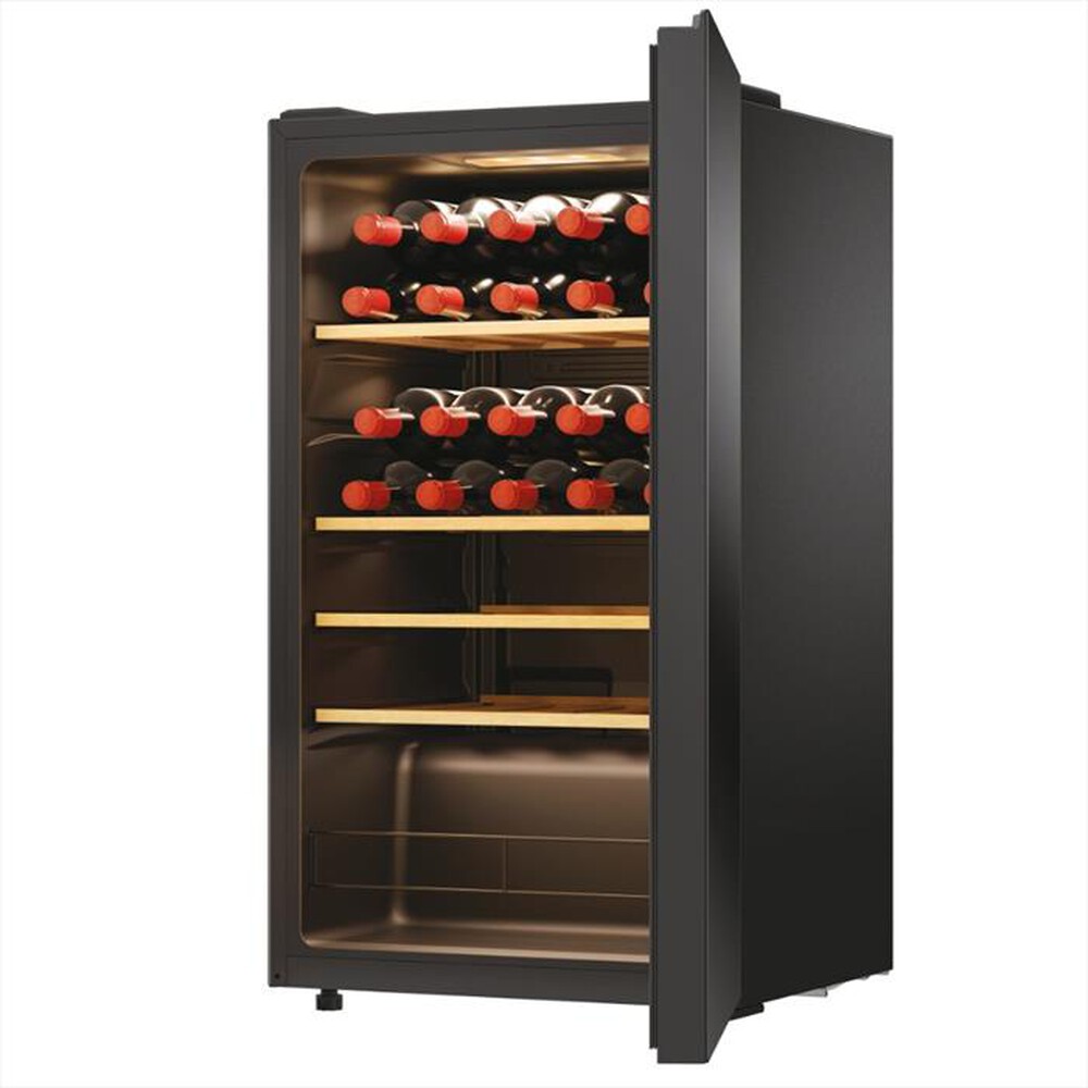 "HAIER - Cantinetta HWS34GGH1 Classe G 34 bottiglie-Nero"