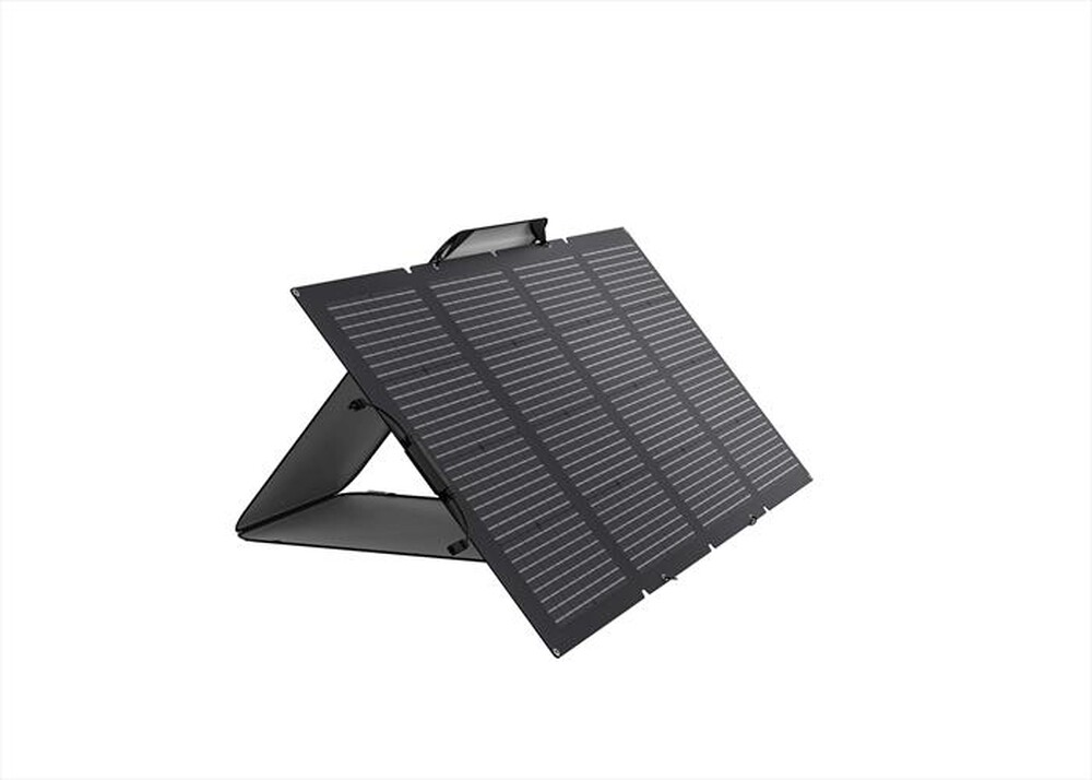"ECOFLOW - Pannello solare portatile bifacciale 220W-nero"