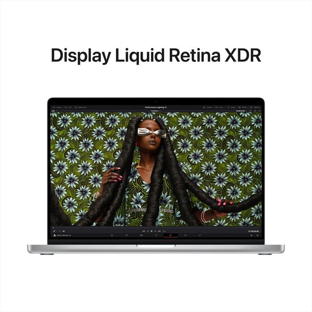 "APPLE - MacBook Pro 14\" M2 Pro core: 10 CPU 16 GPU 512GB-Argento"