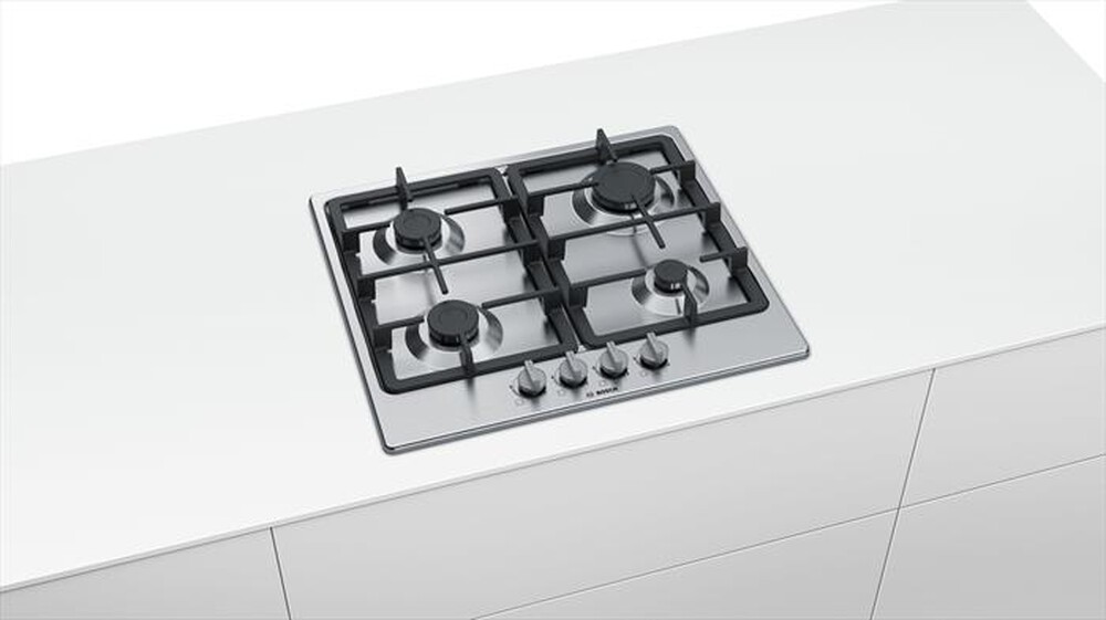 Immagine del prodotto BOSCH - Piano cottura a gas PGP6B5B90 58,2cm-inox