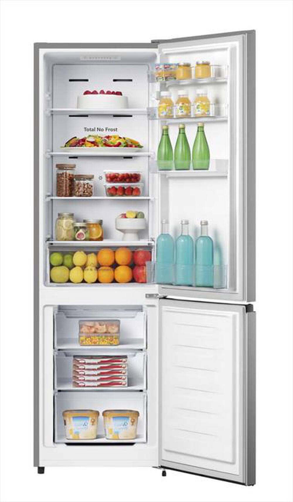 "HISENSE - Frigorifero combinato RB329N4ACE Classe E 255 lt-Inox"