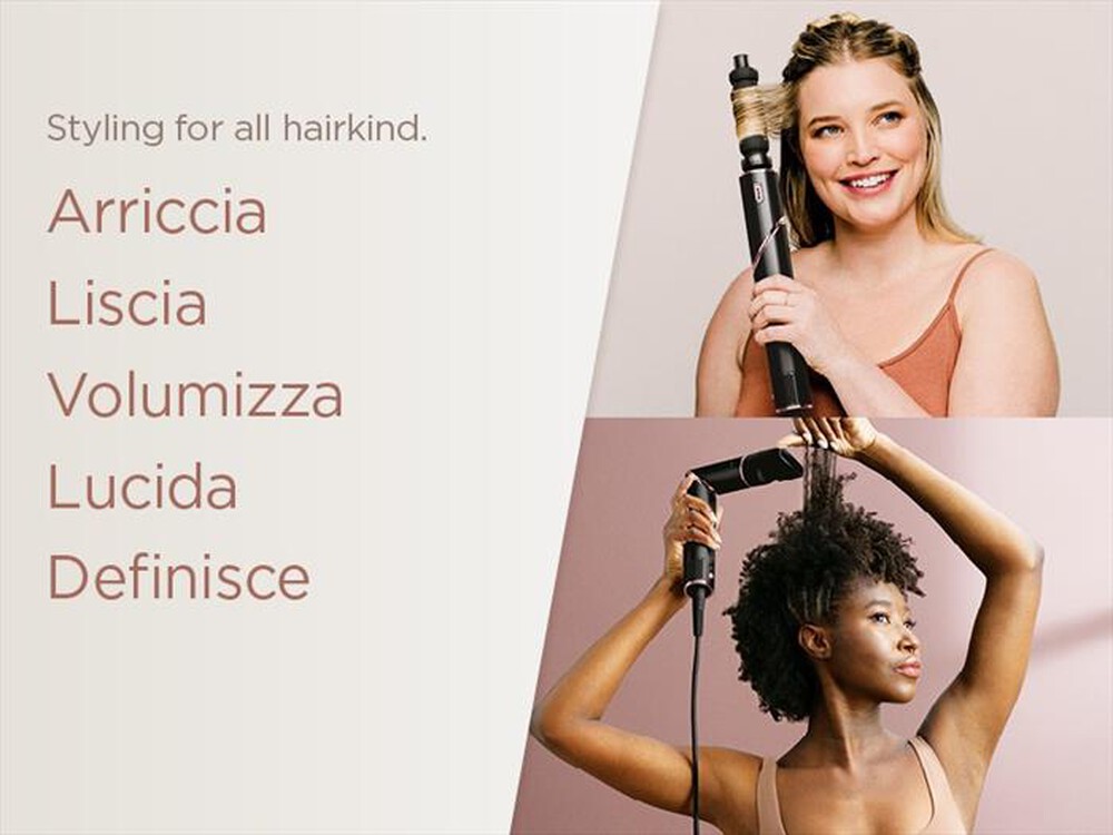 Immagine del prodotto SHARK - STYLER E ASCIUGACAPELLI FLEXSTYLE-Nero e Rosa Gold