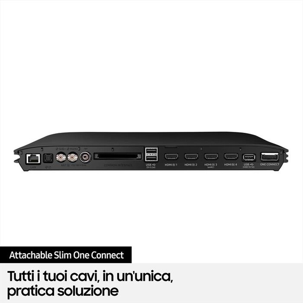 "SAMSUNG - Smart TV Neo QLED 4K 75” QE75QN95B-Bright Silver"