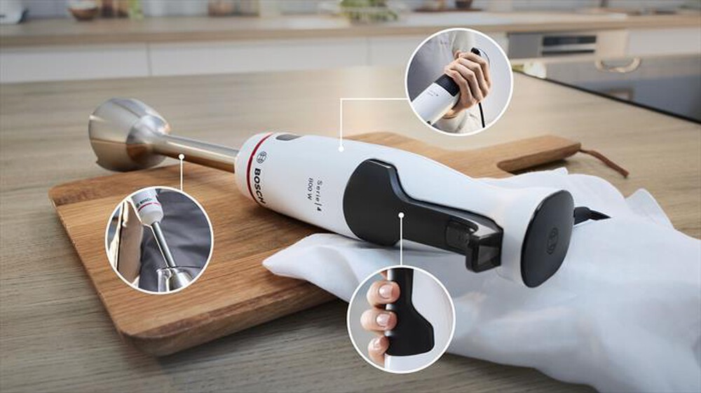 Immagine del prodotto BOSCH - Frullatore MSM4W420-Nero, Trasparente, Bianco