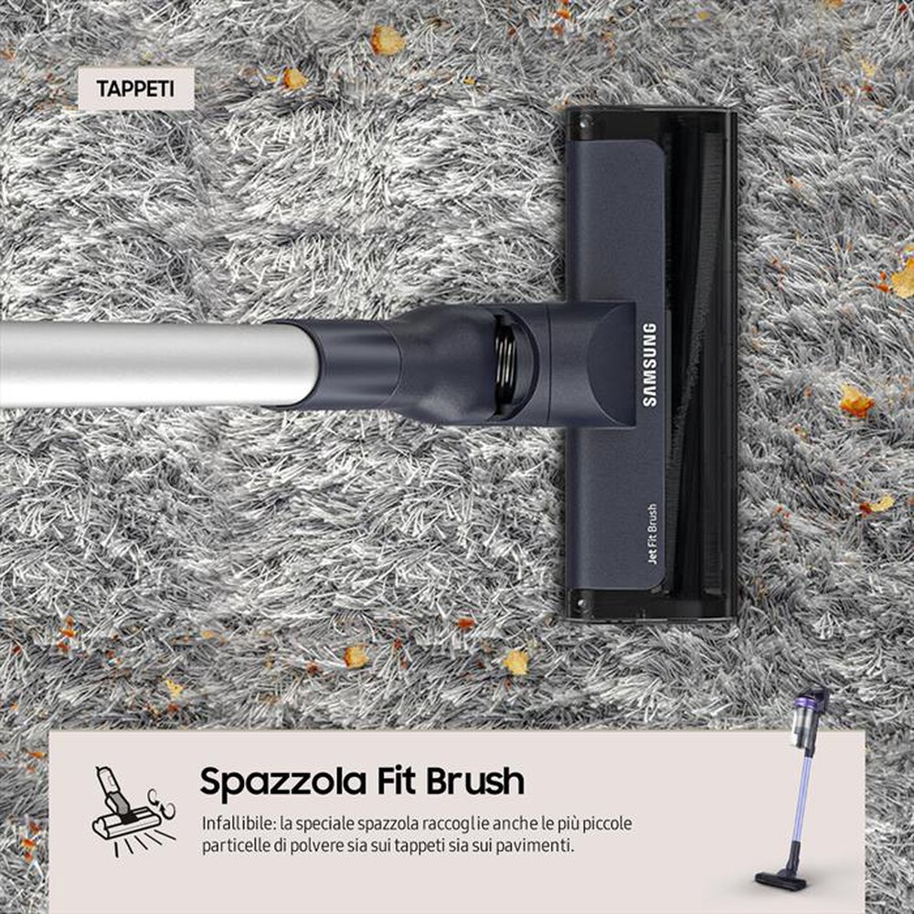 Immagine del prodotto SAMSUNG - Scopa elettrica SAMSUNG JET60 TURBO VS15A6031R4/ET-Violet