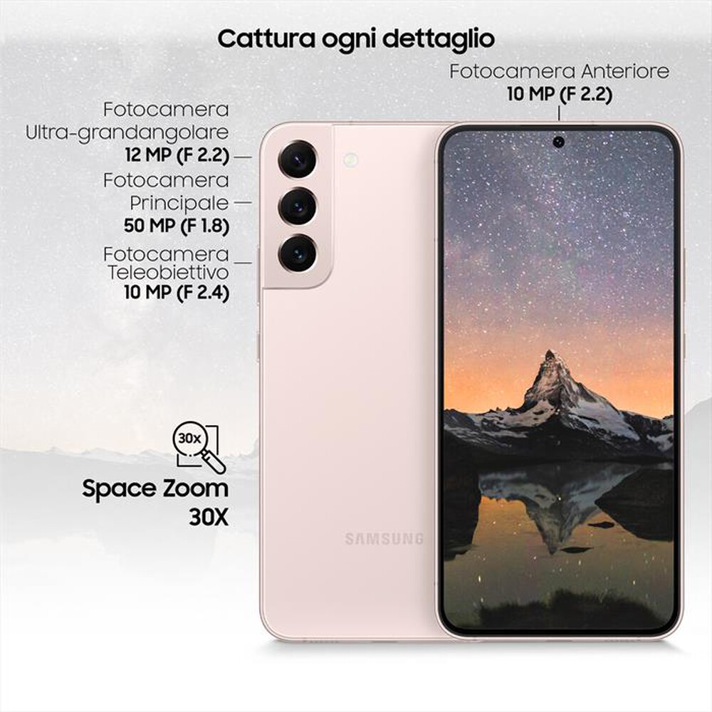 "SAMSUNG - GALAXY S22+ 128GB-Pink Gold"