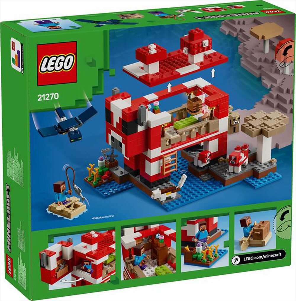 Immagine del prodotto LEGO - MINECRAFT La casa del Mooshroom 21270