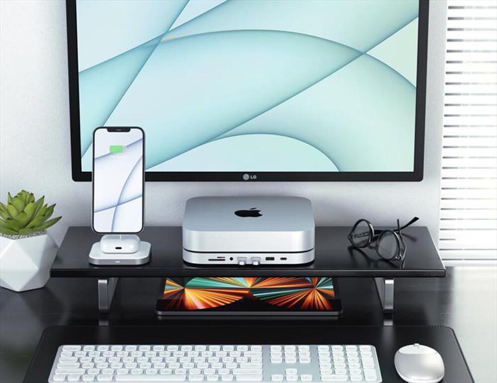 Immagine del prodotto SATECHI - STAND HUB PER MAC MINI SSD-bianco