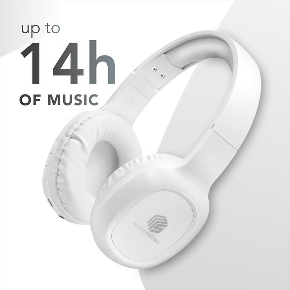 Immagine del prodotto CELLULARLINE - Cuffie BASIC Music Sound CL/0412066-Bianco