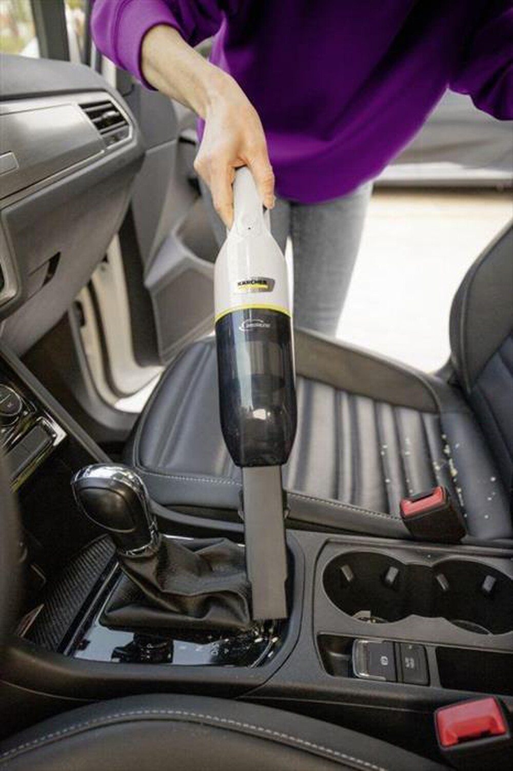 "KARCHER - Aspirapolvere ricaricabile 1.198-330.0-Bianco"
