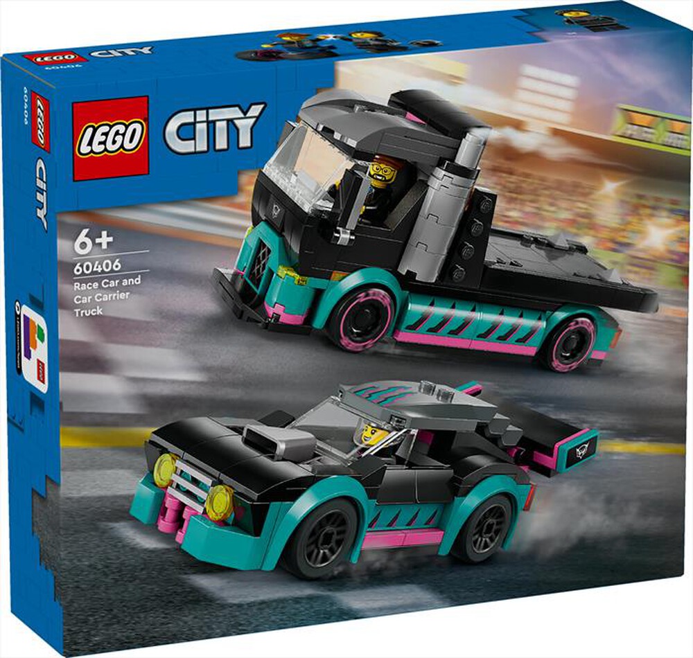 Immagine del prodotto LEGO - CITY Auto da corsa e trasportatore 60406